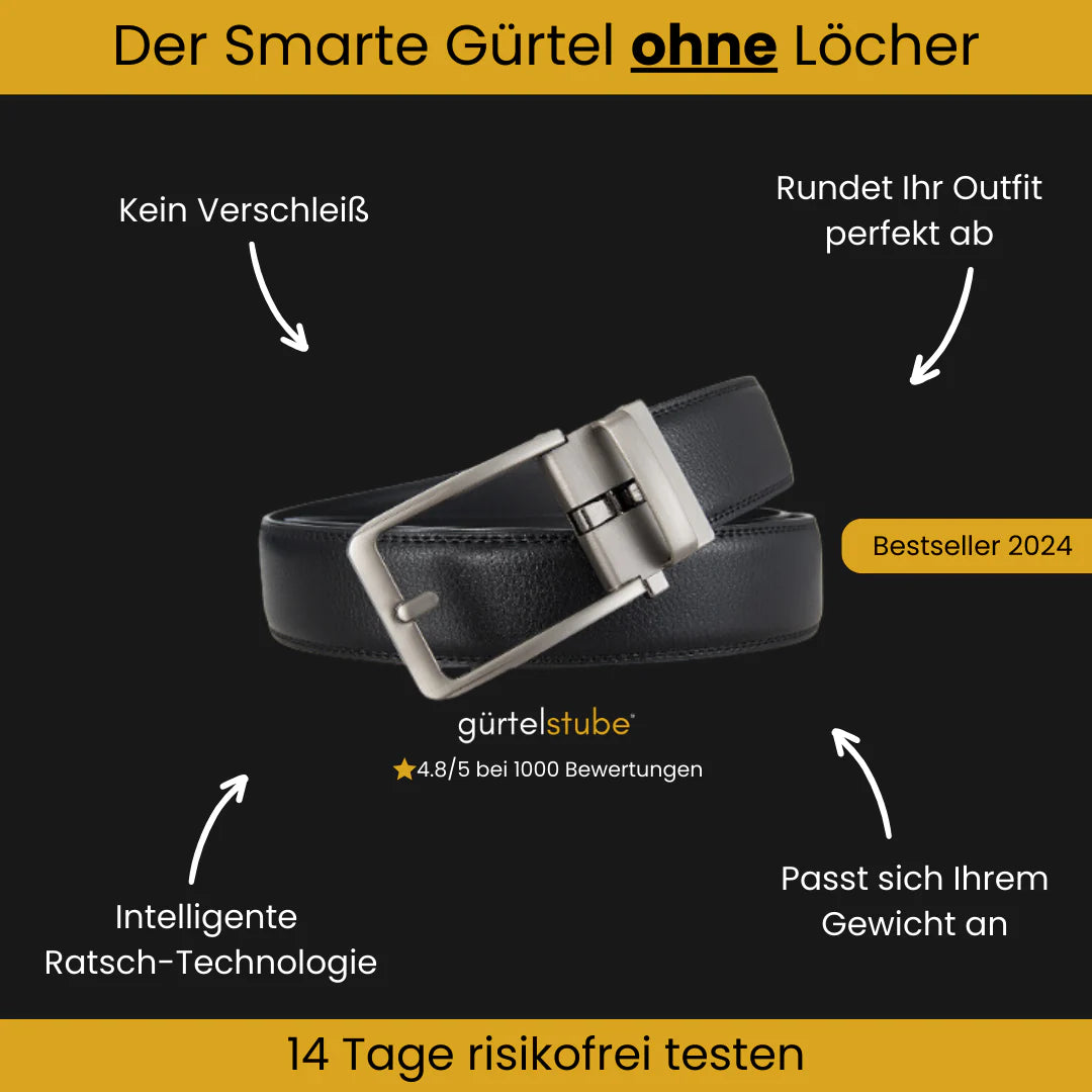 SmartBelt - Exklusiver Ratschgürtel