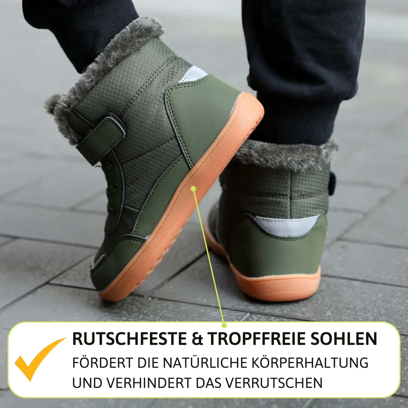 Naturpur - Wasserabweisende Kinder-Barfussschuhe (3-15 Jahre)