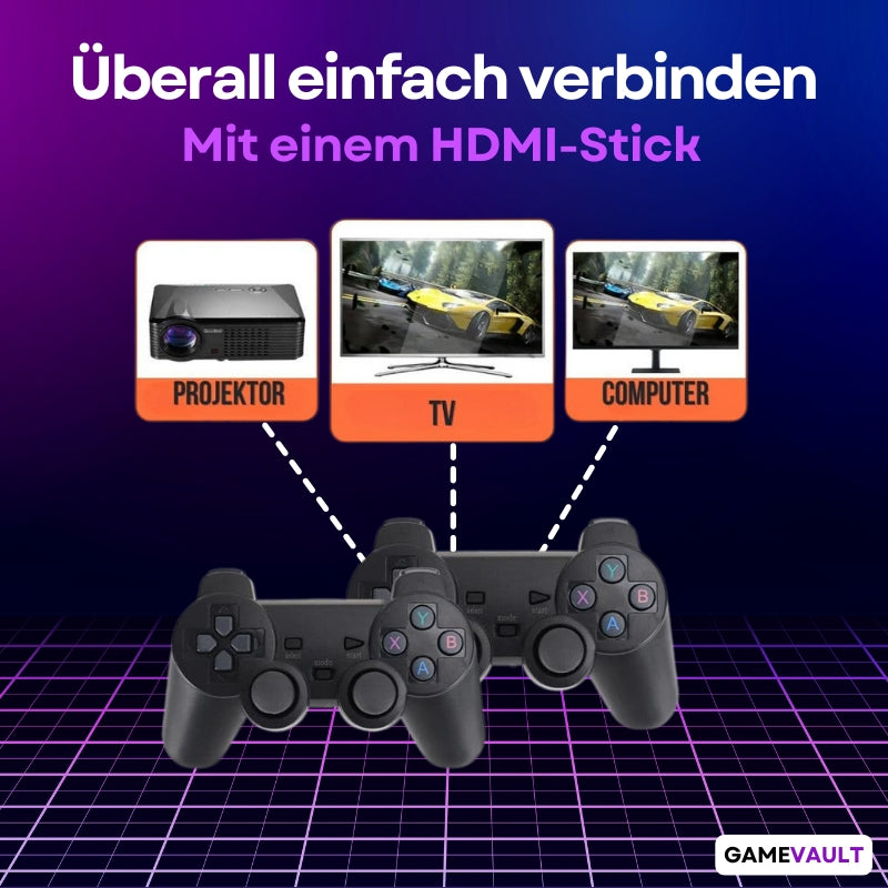 GameVault - Über 20'000 berühmte Retrospiele