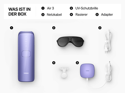 WLIKE Air 2 IPL-Haarentfernung