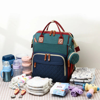 2in1 Baby Rucksack mit integriertem Wickelbett