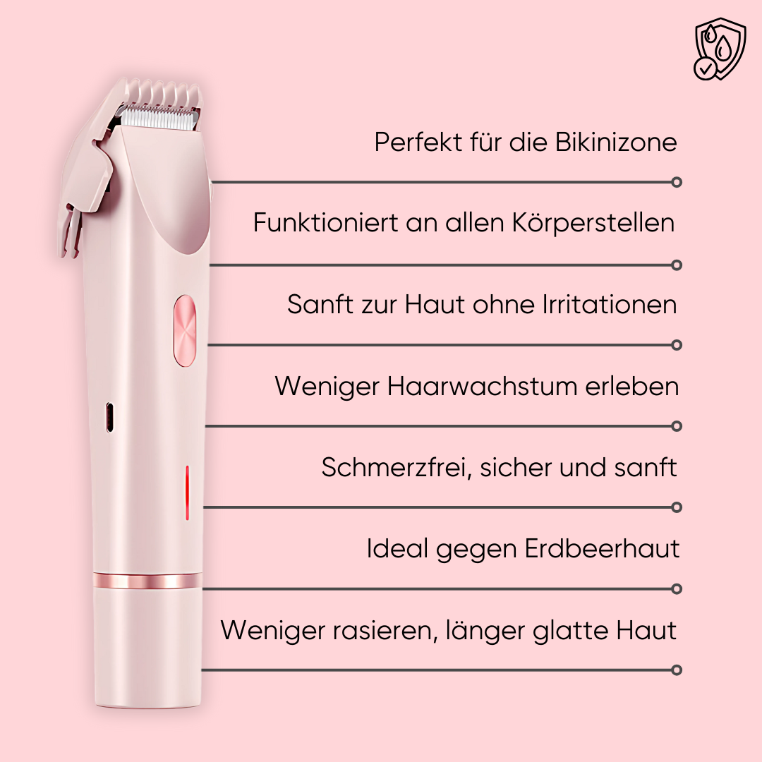 NUDRA™ Intimrasierer 2-in-1