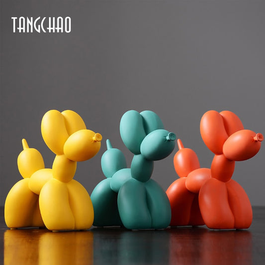 TANGCHAO - moderne Hunde Balon Figur